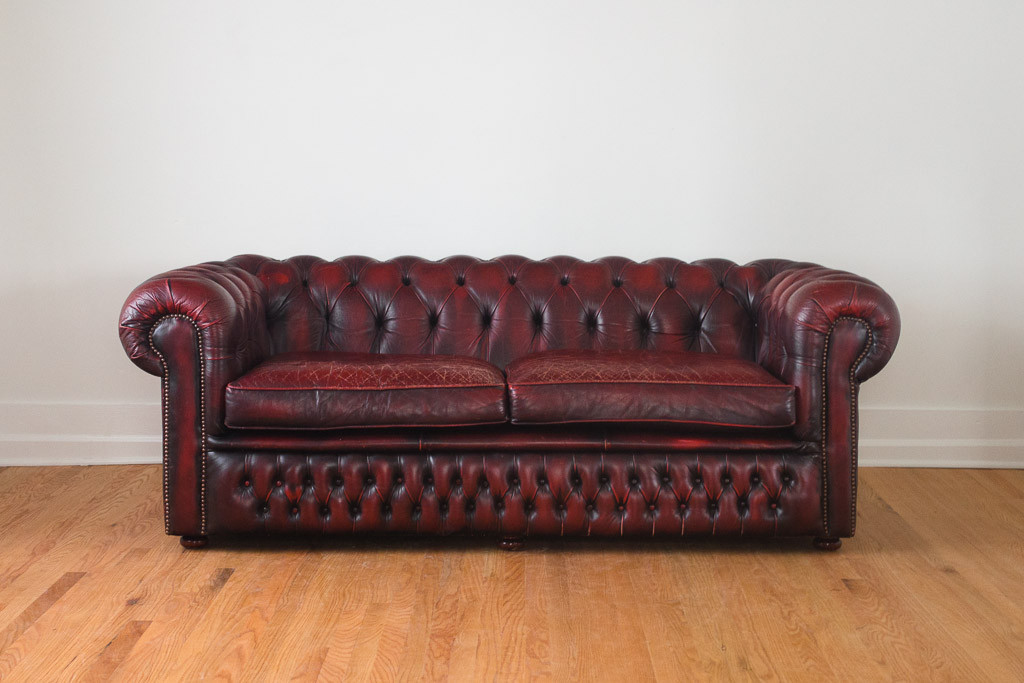 Chesterfield Sofa 1000 Wonderful Things, Craigslist Leather Sofa Bed