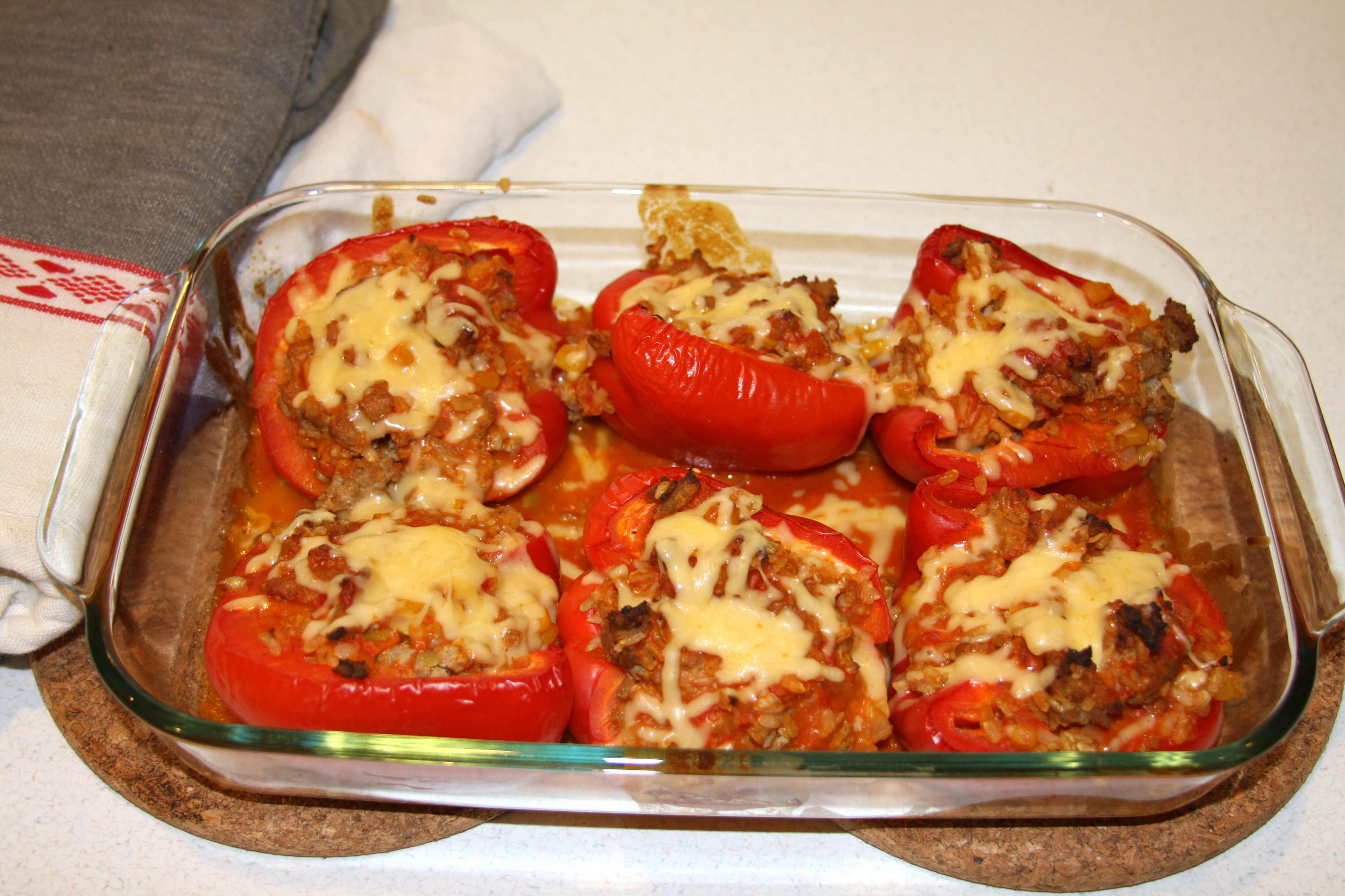 1000 Wonderful Things Stuffed Peppers