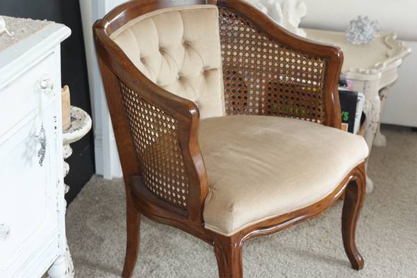 1000 Wonderful Things Craigslist FInds Vintage Cane Chair