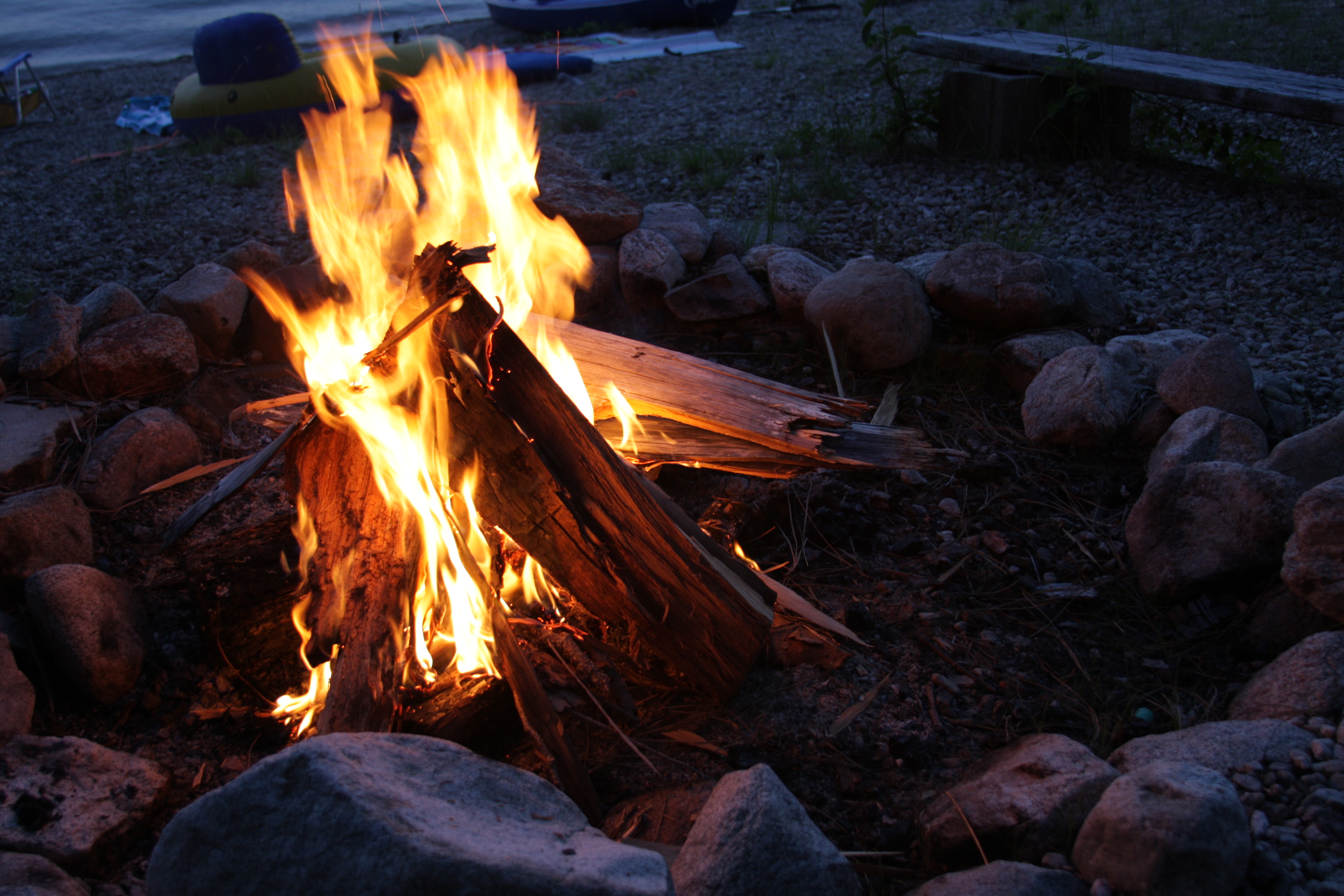 Gourmet s'mores vessel.